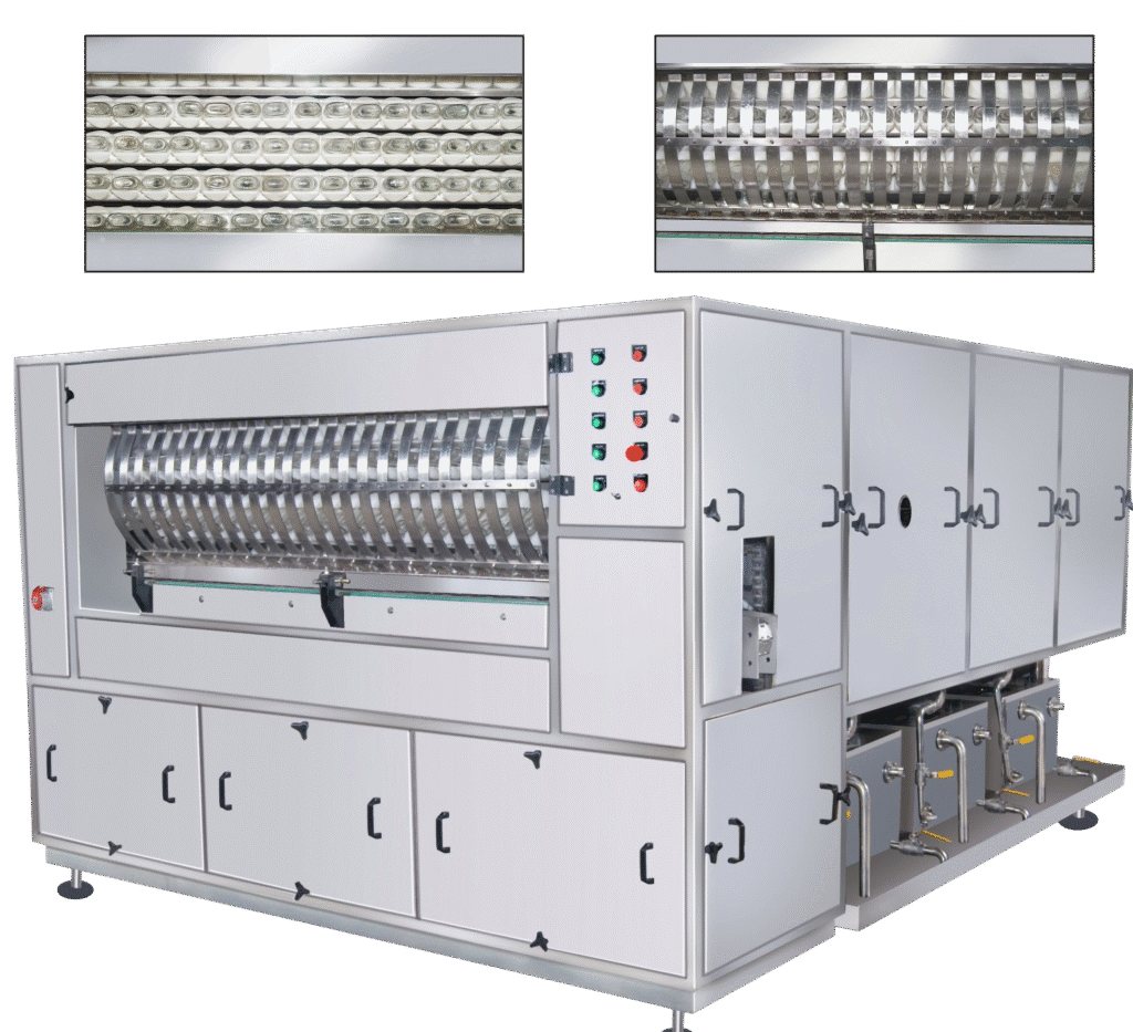 1502361385 rinsing machine tunnel type