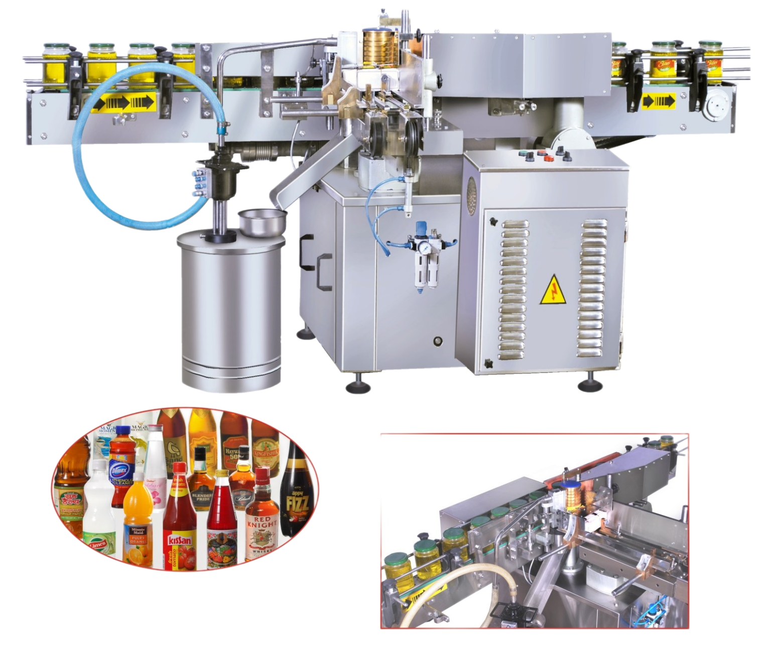Wrap Around Labelling Machine Automatic Wrap Around Labelling Machine - www.jagatindustries.net